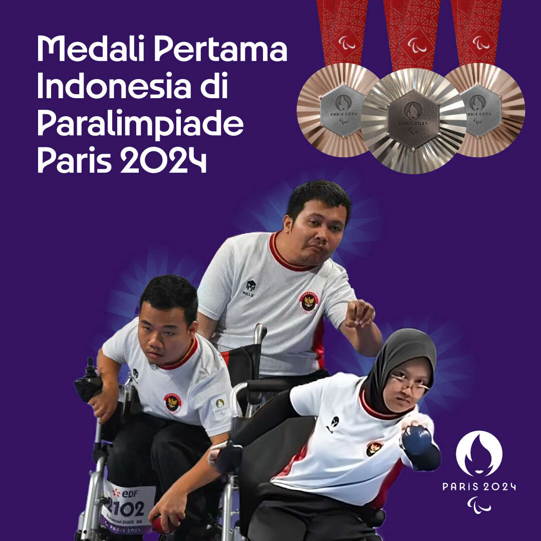 Atlet Boccia Indonesia Cetak Sejarah dengan Peroleh 3 Medali di Paralimpiade Paris 2024