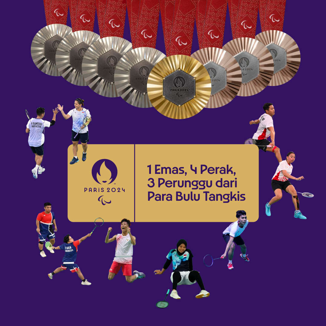 Atlet Para Bulu Tangkis Indonesia Raih 8 Medali: 1 Emas, 4 Perak, dan 3 Perunggu di Paralimpiade Paris 2024