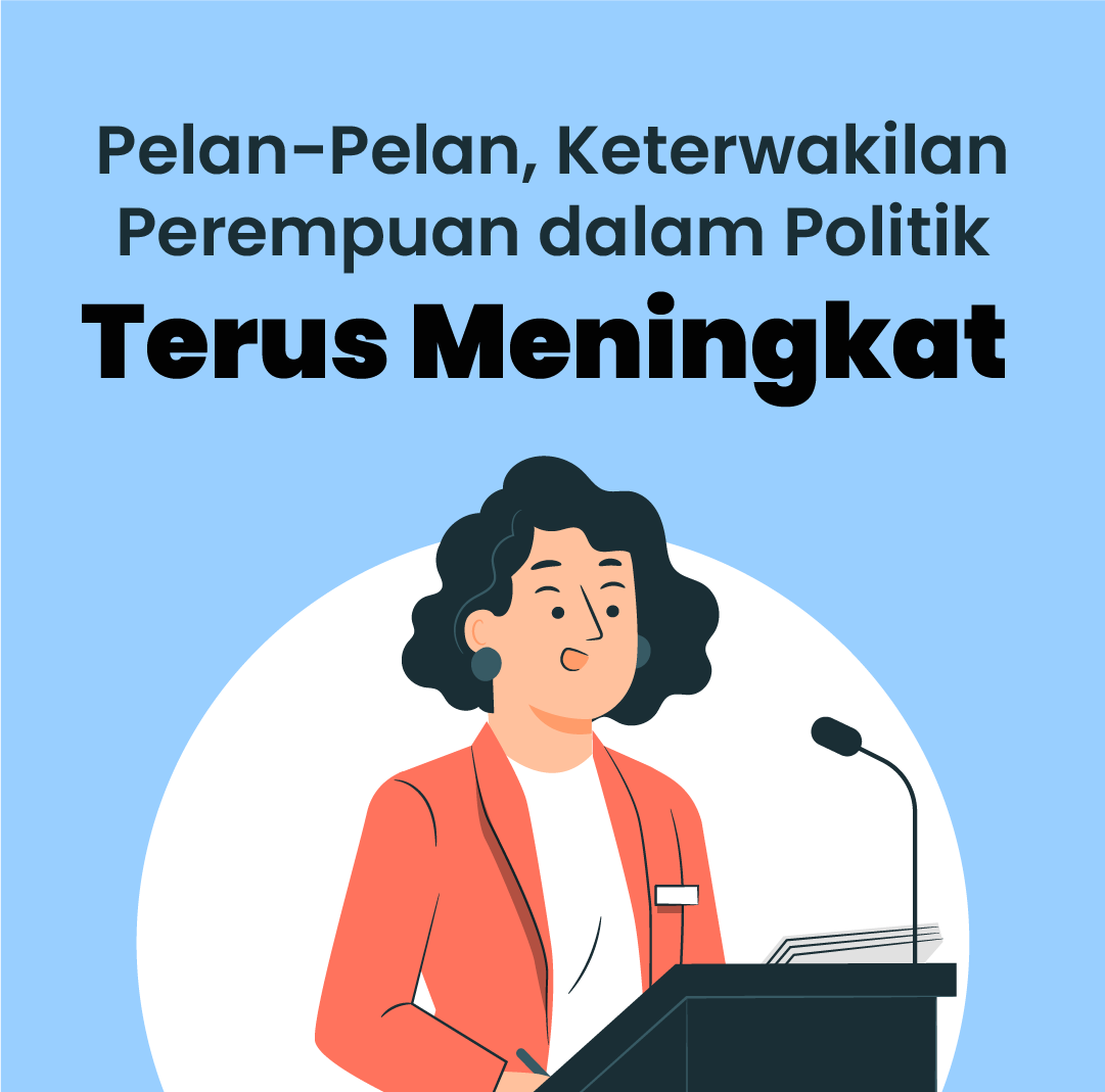 Pelan-Pelan,  Keterwakilan Perempuan  dalam Politik Terus Meningkat