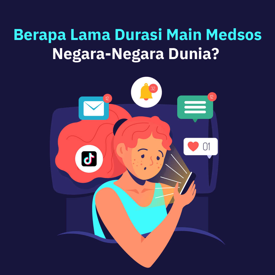 Berapa Lama Durasi Main Medsos Negara-Negara Dunia?