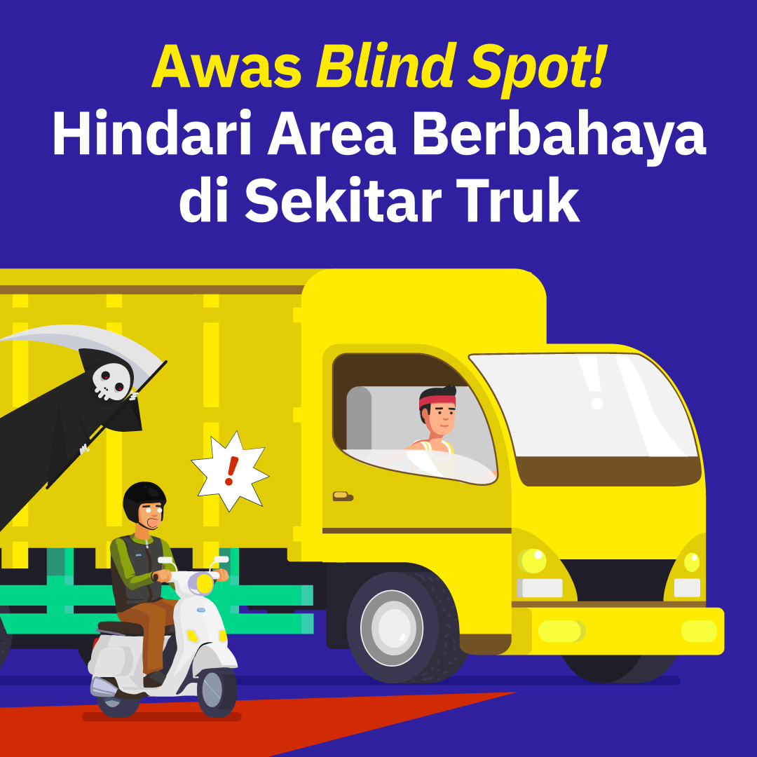 Awas Blind Spot!  Hindari Area Berbahaya di Sekitar Truk