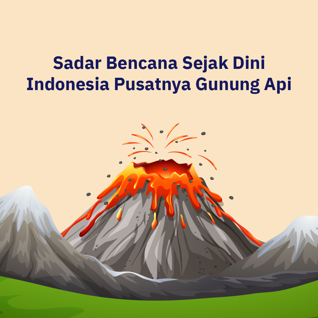 Sadar Bencana Sejak Dini Indonesia Pusatnya Gunung Api