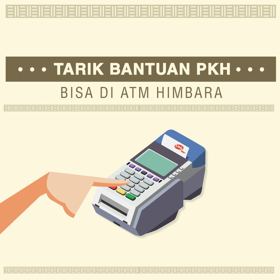 Bantuan  PKH di ATM Himbara